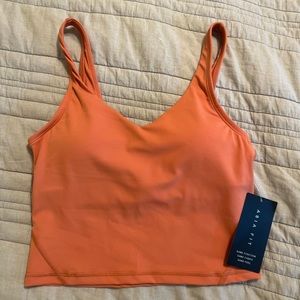 Lululemon Align Asia Fit 4 S padded cropped sports top sports bra